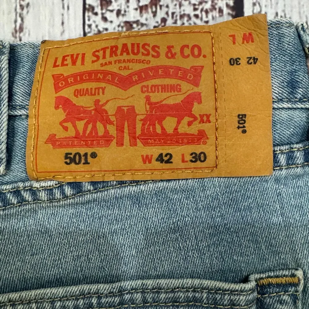 Levi’s 501 Original Jeans Men’s 42x30 Button Fly